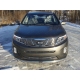 Накладка решётки радиатора верхняя 12 мм ТСС для Kia Sorento 2012-2020