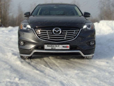 Рамка номерного знака Mazda CX-9 (комплект) ТСС для Mazda CX-9 Любые