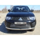 Накладка решётки радиатора 16 мм ТСС для Mitsubishi L200 2014-2015